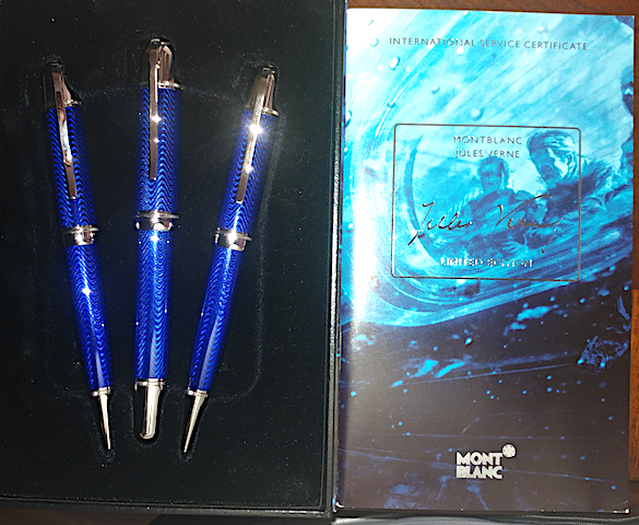 Pre-Owned Pens: : Mont Blanc: Jules Verne Writers Series